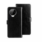 For Infinix Note 12 Pro 4G idewei Crazy Horse Texture Leather Phone Case(Black) - 1