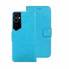 For Tecno Pova Neo 2 idewei Crazy Horse Texture Leather Phone Case(Sky Blue) - 1
