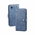 For Alcatel 1 Ultra idewei Retro Texture Leather Phone Case(Blue) - 1