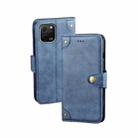 For Huawei nova Y61 4G idewei Retro Texture Leather Phone Case(Blue) - 1