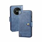 For Honor X40 GT idewei Retro Texture Leather Phone Case(Blue) - 1