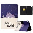 For iPad mini 5 / 4 / 3 / 2 / 1 Electric Pressed TPU Smart Leather Tablet Case(Lazy Cat) - 1