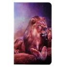 For iPad 10.2 / Air 10.5 2019 / Pro 10.5 2017 Electric Pressed TPU Smart Leather Tablet Case(Lion King) - 2