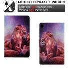 For iPad 10.2 / Air 10.5 2019 / Pro 10.5 2017 Electric Pressed TPU Smart Leather Tablet Case(Lion King) - 6