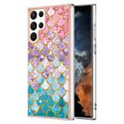 For Samsung Galaxy S23 Ultra 5G Electroplating IMD TPU Phone Case(Colorful Scales) - 1