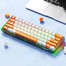 AULA F3261 Wireless Bluetooth Three-mode Mechanical Keyboard(Orange) - 1