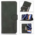 For Realme 10 Pro KHAZNEH Matte Texture Leather Phone Case(Green) - 1