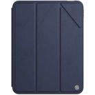 For iPad 10th Gen 10.9 2022 NILLKIN PC + TPU Horizontal Flip Leather Tablet Case with Holder(Blue) - 1