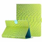 For 8 inch Tablets Solid Color Crocodile Texture Leather Tablet Case(Green) - 1