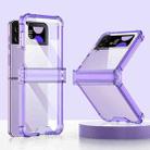 For Samsung Galaxy Z Flip4 GKK Airbag Hinge Shockproof Phone Case(Purple) - 1