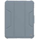 For iPad 2025 / 2022 NILLKIN Bumper Pro Leather Tablet Case(Grey) - 1