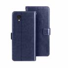 For Alcatel 1 Ultra idewei Crazy Horse Texture Leather Phone Case(Dark Blue) - 1