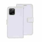 For Huawei nova Y61 4G idewei Crazy Horse Texture Leather Phone Case(White) - 1