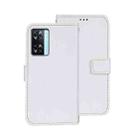 For OPPO A77s idewei Crazy Horse Texture Leather Phone Case(White) - 1