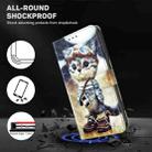 For Samsung Galaxy A54 5G 3D Painted Leather Phone Case(Naughty Cat) - 5