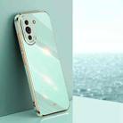 For Huawei nova 10 XINLI Straight Edge 6D Electroplate TPU Phone Case(Mint Green) - 1