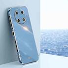 For Huawei Enjoy 50 Pro XINLI Straight 6D Plating Gold Edge TPU Shockproof Case(Celestial Blue) - 1