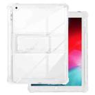 For iPad 9.7 inch TPU + PC Airbag Full Coverage Shockproof Protective Tablet Case with Pen Slots(Transparent) - 1