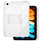 For iPad mini 6 TPU + PC Airbag Full Coverage Shockproof Protective Tablet Case with Pen Slots(Transparent) - 1