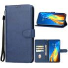 For Tecno Phantom X2 Pro Leather Phone Case(Blue) - 1