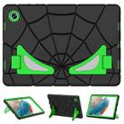 For Samsung Galaxy Tab A8 10.5 2021 Silicone + PC Shockproof Protective Tablet Case(Black+Green) - 1