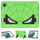 For Samsung Galaxy Tab A8 10.5 2021 Silicone + PC Shockproof Protective Tablet Case(Green+Black) - 1