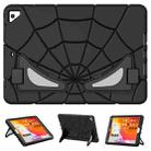For iPad 9.7 2018 / 2017 / Air 2 Silicone + PC Shockproof Protective Tablet Case(Black) - 1