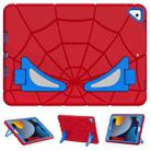 For iPad 10.2 2021 / 2020 / 2019 Silicone + PC Shockproof Protective Tablet Case(Red+Blue) - 1
