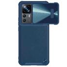 For Xiaomi 12T Pro NILLKIN PC + TPU Phone Case(Blue) - 1
