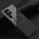 For Samsung Galaxy S23 Ultra 5G Carbon Fiber Texture MagSafe Magnetic Phone Case(Black Silver) - 1