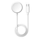 For Google Pixel Watch Type-C Port Smart Watch Magnetic Charging Cable, Length: 1m(White) - 1