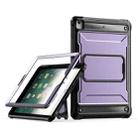For iPad 9.7 2017/2018 Explorer PC + TPU Tablet Protective Case(Purple) - 1