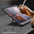 For iPad Pro 12.9 2021/2020/2018 Explorer PC + TPU Tablet Protective Case with Pen Slot(Black) - 3