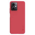 For Xiaomi Redmi Note 12 China NILLKIN Frosted PC Phone Case(Red) - 1