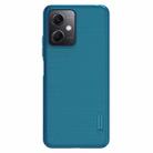 For Xiaomi Redmi Note 12 China NILLKIN Frosted PC Phone Case(Blue) - 1
