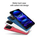 For Xiaomi Redmi Note 12 Pro 5G China NILLKIN Frosted PC Phone Case(Red) - 4