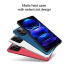 For Xiaomi Redmi Note 12 Pro 5G China NILLKIN Frosted PC Phone Case(Blue) - 4