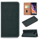 For Galaxy Note9 Solid Color Frosted Magnetic Horizontal Flip Leather Case with Card Slots & Holder(Green) - 1