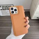 For iPhone 14 Pro Max Plating TPU Bread Bubble Phone Case(Khaki) - 1