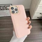 For iPhone 13 Pro Max Plating TPU Bread Bubble Phone Case(Pink) - 1