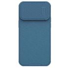 For iPhone 14 Pro Max NILLKIN CamShield S PC Phone Case(Blue) - 1