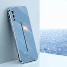 For vivo iQOO Pro XINLI Straight Edge 6D Electroplate TPU Phone Case(Celestial Blue) - 1