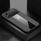 For OPPO K10 XINLI Stitching Cloth Textue Shockproof TPU Phone Case(Grey) - 1