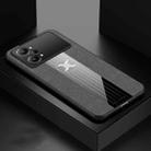 For OPPO K10 Pro XINLI Stitching Cloth Textue Shockproof TPU Phone Case(Grey) - 1