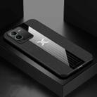 For vivo S15 Pro XINLI Stitching Cloth Textue Shockproof TPU Phone Case(Black) - 1