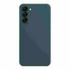 For Samsung Galaxy S23+ 5G Imitation Liquid Silicone Phone Case(Dark Green) - 1