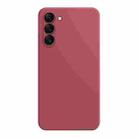 For Samsung Galaxy S23 5G Imitation Liquid Silicone Phone Case(Red) - 1