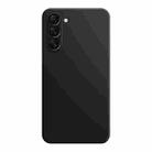 For Samsung Galaxy S23 5G Imitation Liquid Silicone Phone Case(Black) - 1