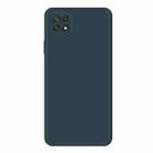 For Samsung Galaxy A22 5G Imitation Liquid Silicone Phone Case(Dark Green) - 1