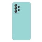 For Samsung Galaxy A52/A52s 5G Imitation Liquid Silicone Phone Case(Sky Blue) - 1